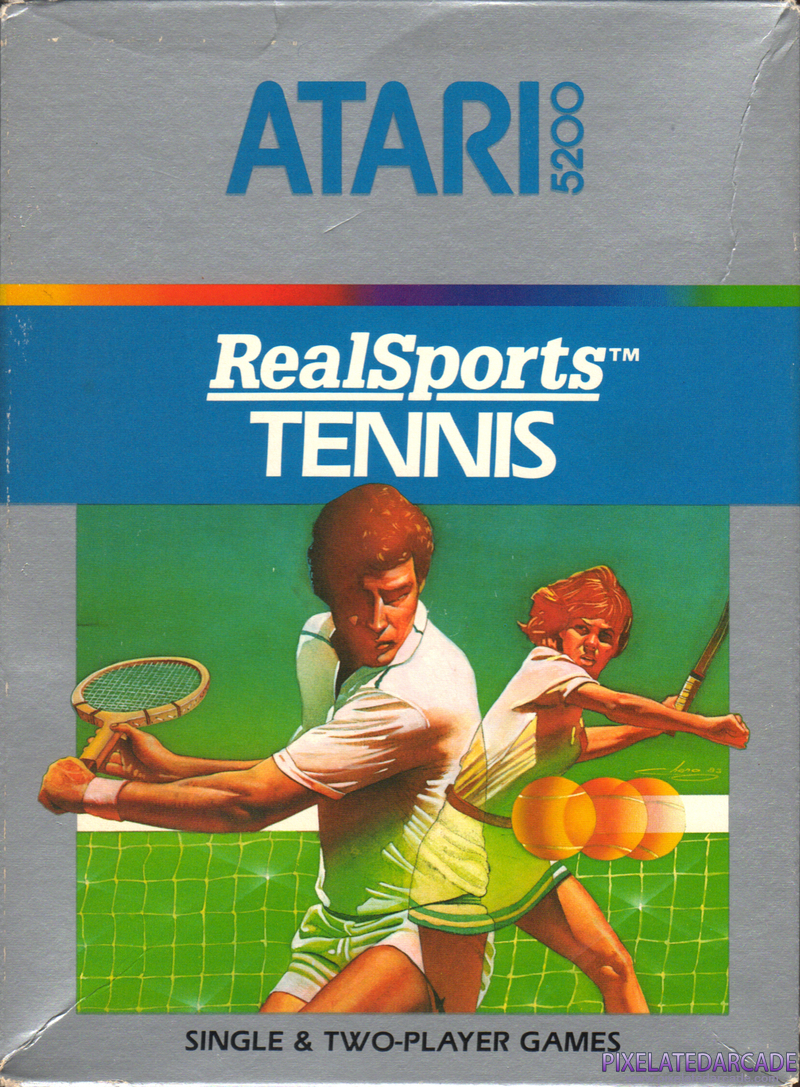 RealSports Tennis Cover Art: 