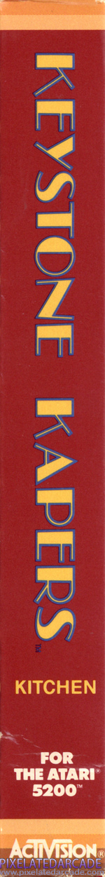Keystone Kapers Cover Art: Right Spine