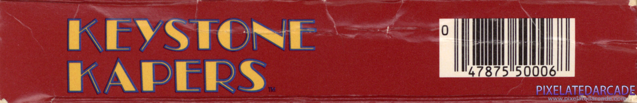 Keystone Kapers Cover Art: Bottom Spine
