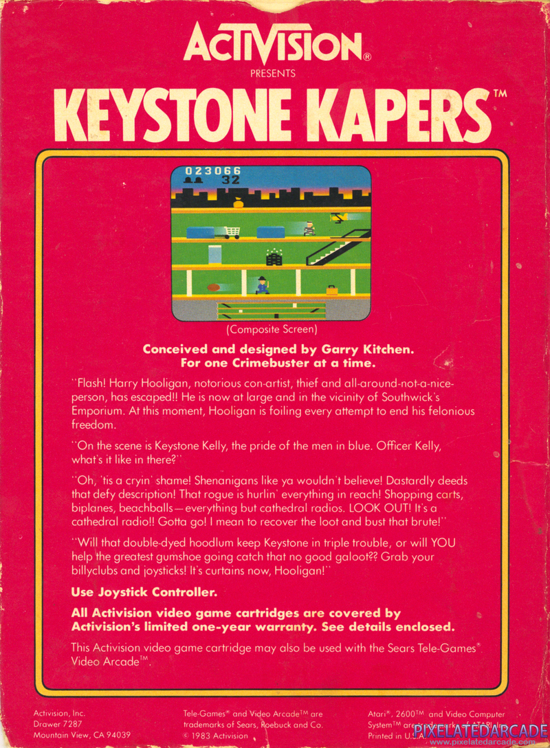 Keystone Kapers Cover Art: 