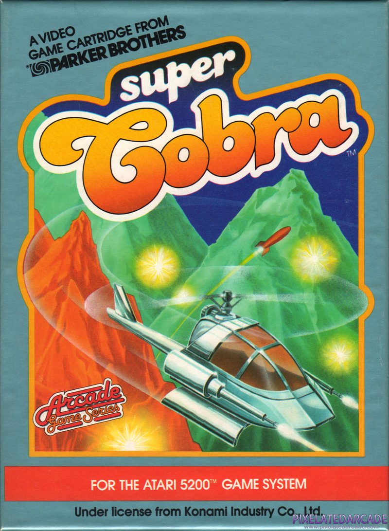 Super Cobra Cover Art: Super Cobra Cover Art: