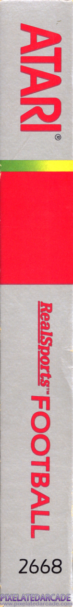 RealSports Football Cover Art: Left Spine RealSports Football Cover Art: Left Spine