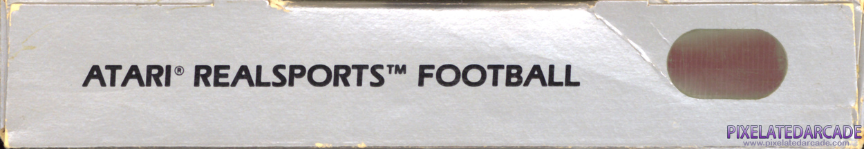 RealSports Football Cover Art: Top Spine RealSports Football Cover Art: Top Spine