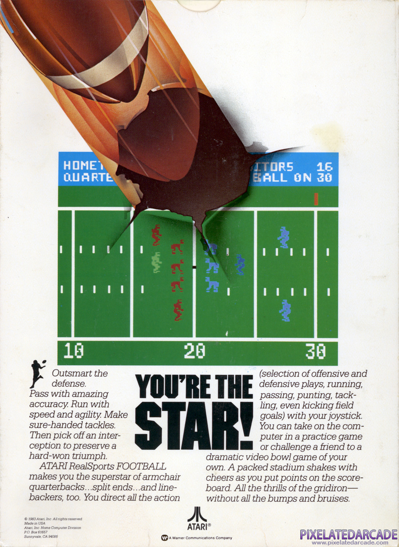 RealSports Football Cover Art: RealSports Football Cover Art: