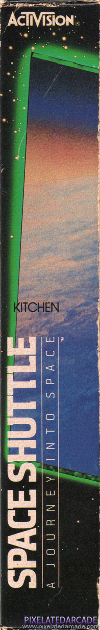 Space Shuttle: A Journey into Space Cover Art: Right Spine Space Shuttle: A Journey into Space Cover Art: Right Spine