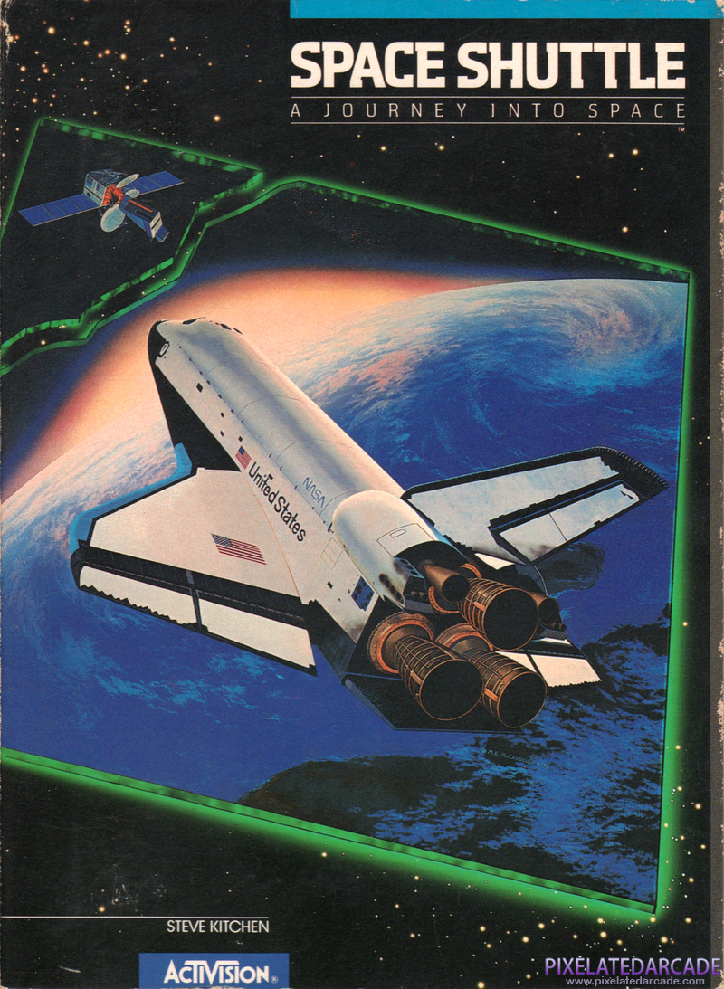 Space Shuttle: A Journey into Space Cover Art: 