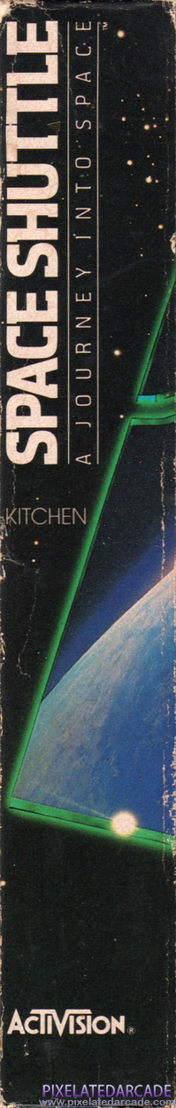 Space Shuttle: A Journey into Space Cover Art: Left Spine Space Shuttle: A Journey into Space Cover Art: Left Spine