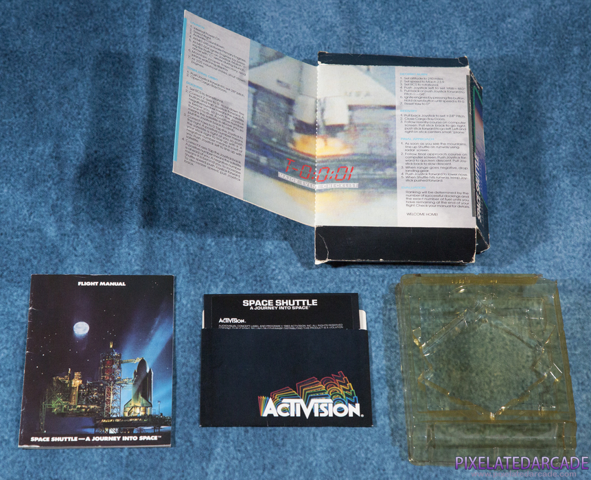 Space Shuttle: A Journey into Space Cover Art: Box and Contents