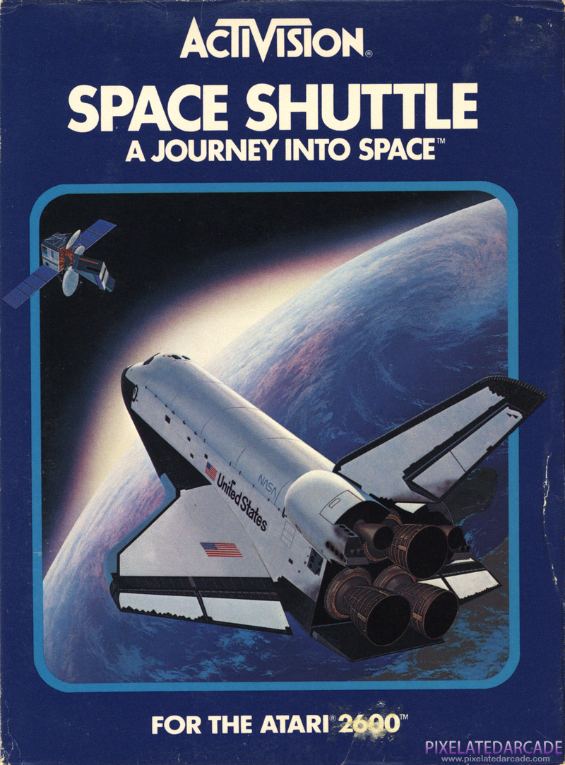 Space Shuttle: A Journey into Space Cover Art: 