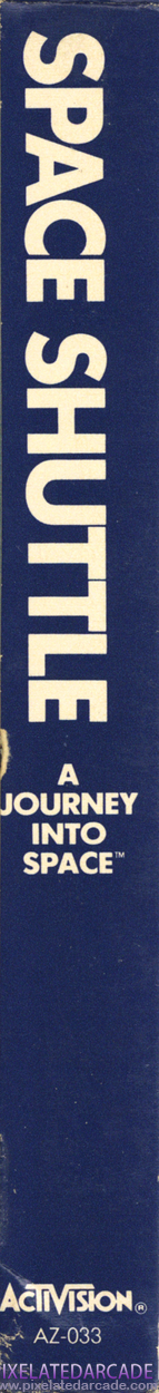 Space Shuttle: A Journey into Space Cover Art: Left Spine Space Shuttle: A Journey into Space Cover Art: Left Spine