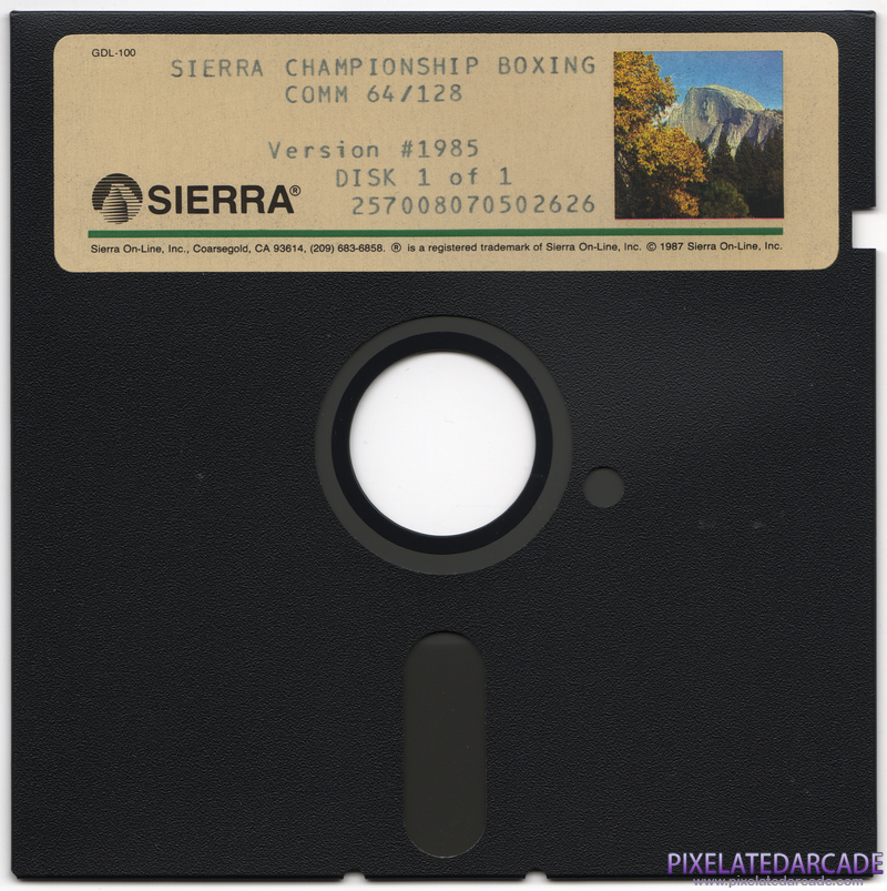 Sierra Championship Boxing Cover Art: 