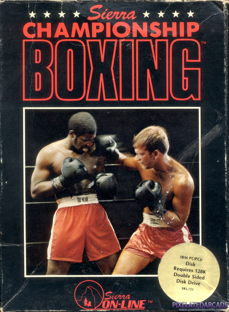 Sierra Championship Boxing Cover Art: Sierra Championship Boxing Cover Art: