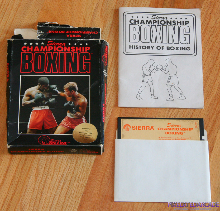 Sierra Championship Boxing Cover Art: Sierra Championship Boxing Cover Art: