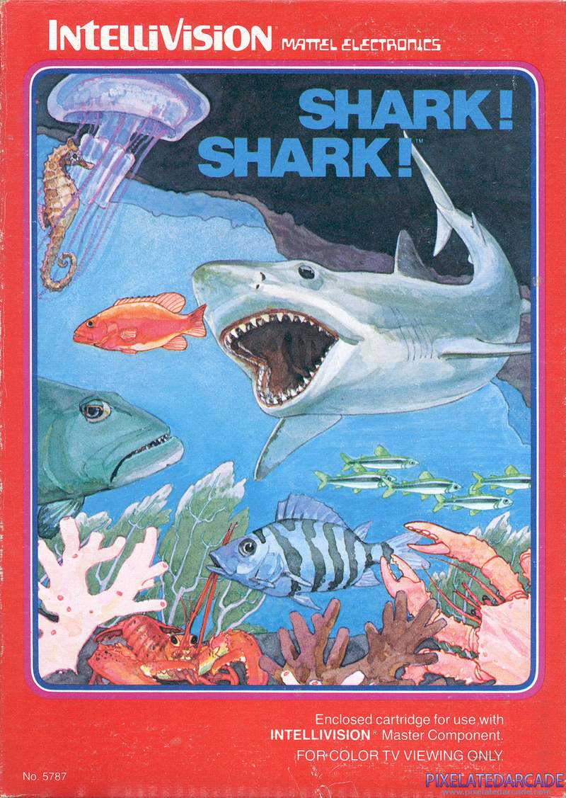 Shark! Shark! Cover Art: Shark! Shark! Cover Art: