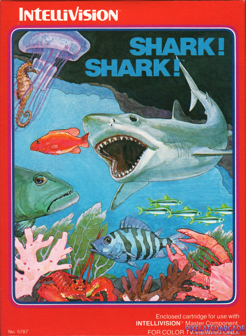 Shark! Shark! Cover Art: Shark! Shark! Cover Art: