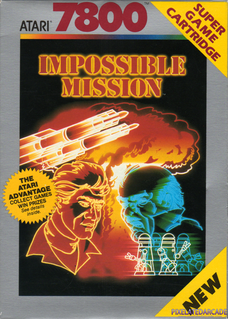 Impossible Mission Cover Art: Impossible Mission Cover Art: