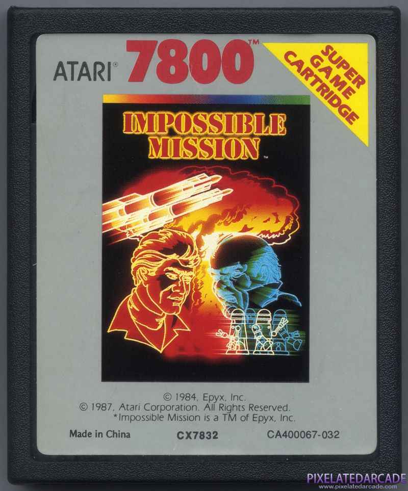 Impossible Mission Cover Art: Front Impossible Mission Cover Art: Front