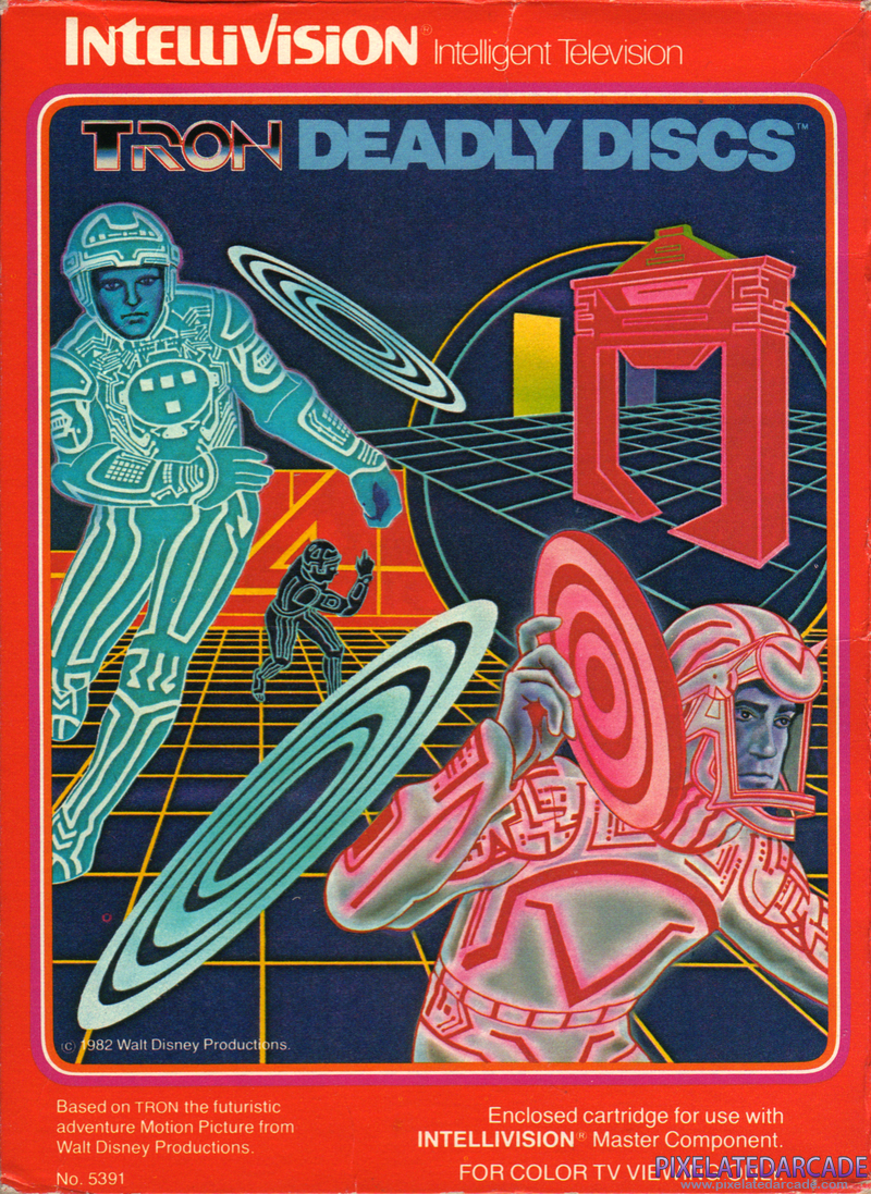 TRON: Deadly Discs Cover Art: TRON: Deadly Discs Cover Art: