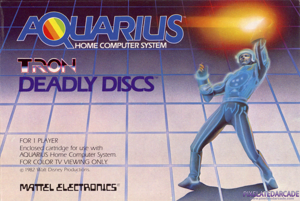 TRON: Deadly Discs Cover Art: TRON: Deadly Discs Cover Art: