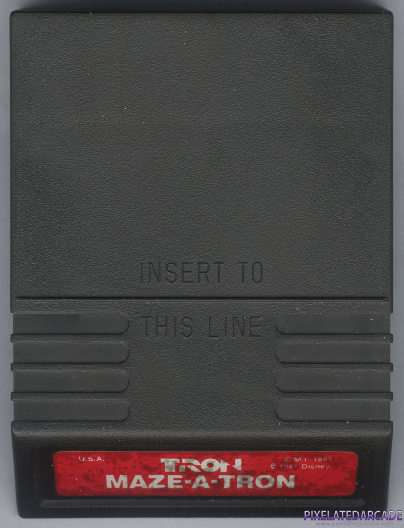 TRON: Maze-A-Tron Cover Art: Front TRON: Maze-A-Tron Cover Art: Front