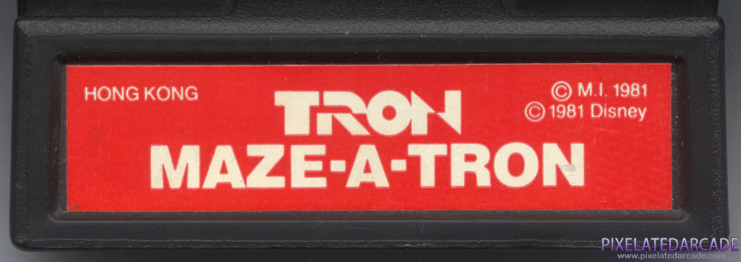 TRON: Maze-A-Tron Cover Art: Top TRON: Maze-A-Tron Cover Art: Top
