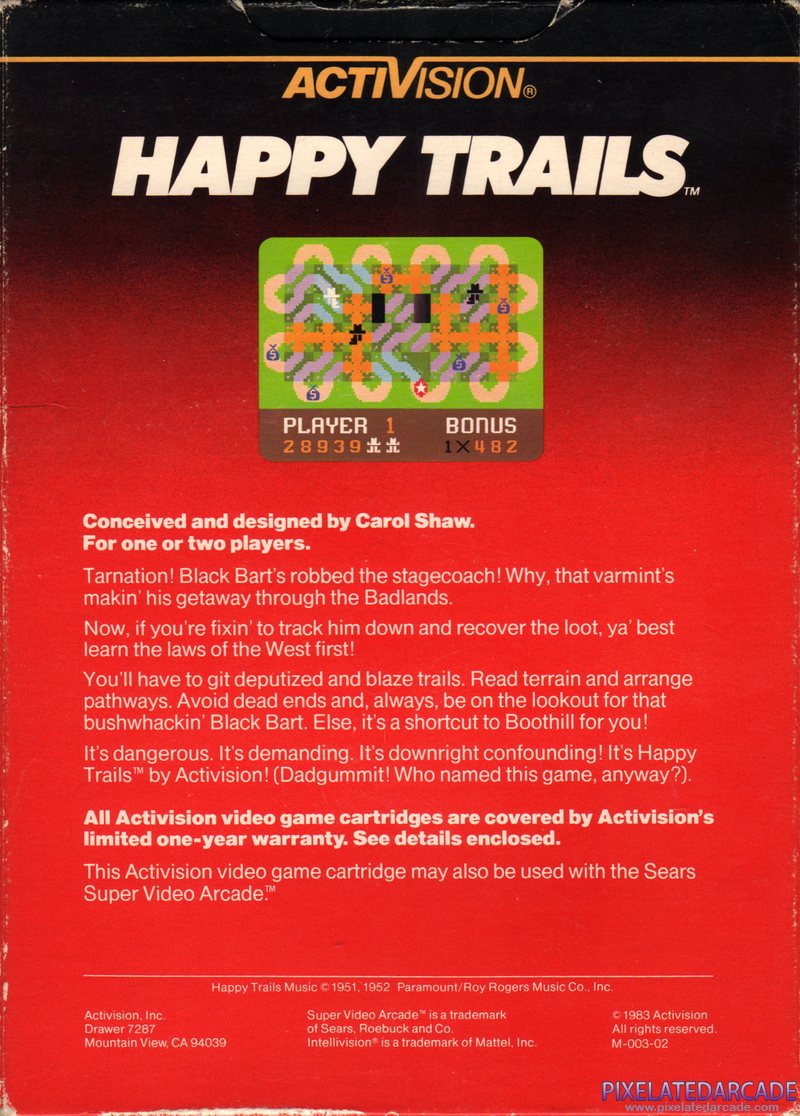 Happy Trails Cover Art: Happy Trails Cover Art: