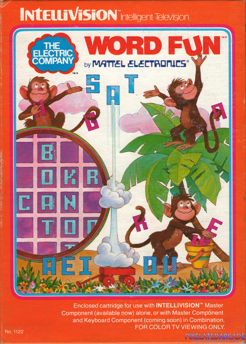 Electric Company Word Fun, The Cover Art: 