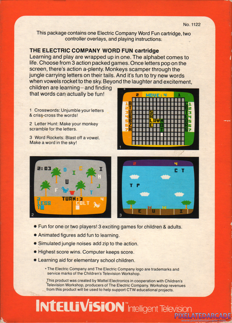 Electric Company Word Fun, The Cover Art: Electric Company Word Fun, The Cover Art: