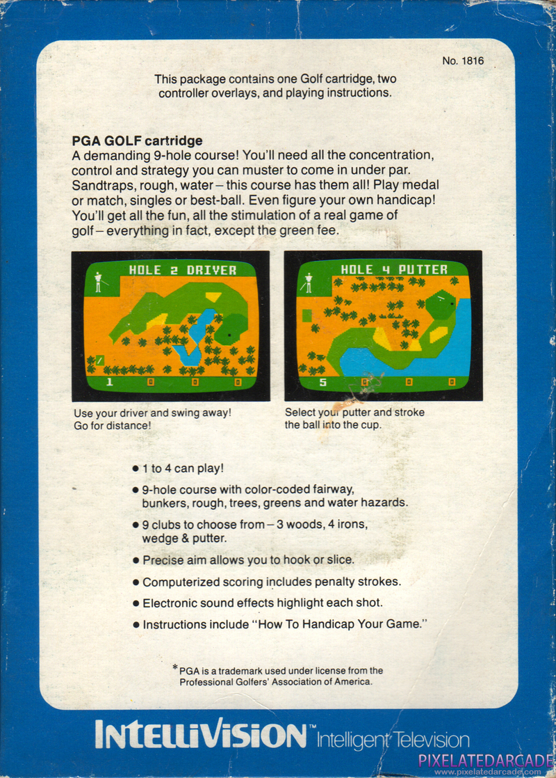 PGA Golf Cover Art: PGA Golf Cover Art: