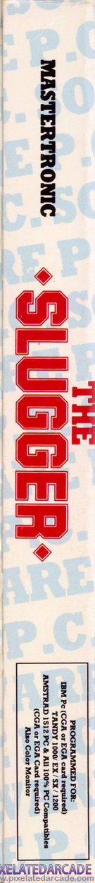 Slugger, The Cover Art: Left Spine Slugger, The Cover Art: Left Spine