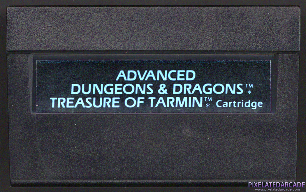 Advanced Dungeons & Dragons: Treasure of Tarmin Cartridge Cover Art: Top