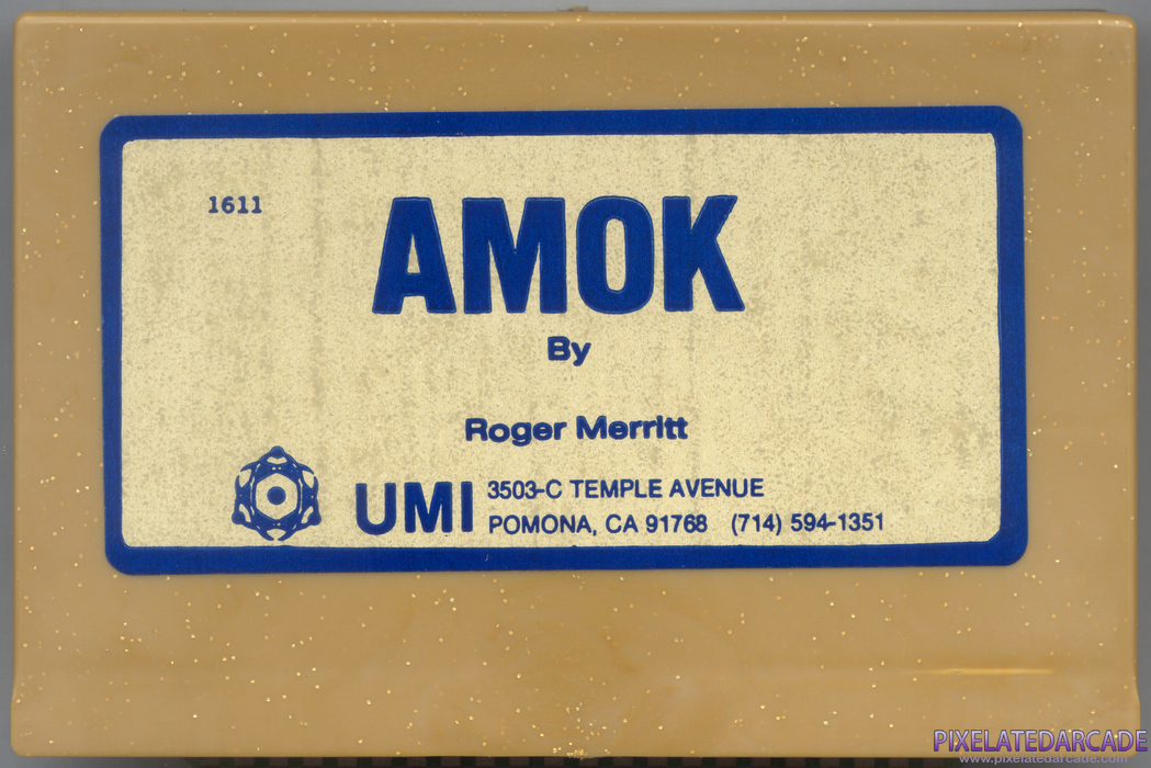 Amok Cover Art: Front Amok Cover Art: Front