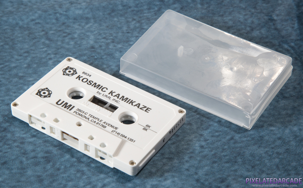 Kosmic Kamikaze Cover Art: Cassette Tape and Case Kosmic Kamikaze Cover Art: Cassette Tape and Case