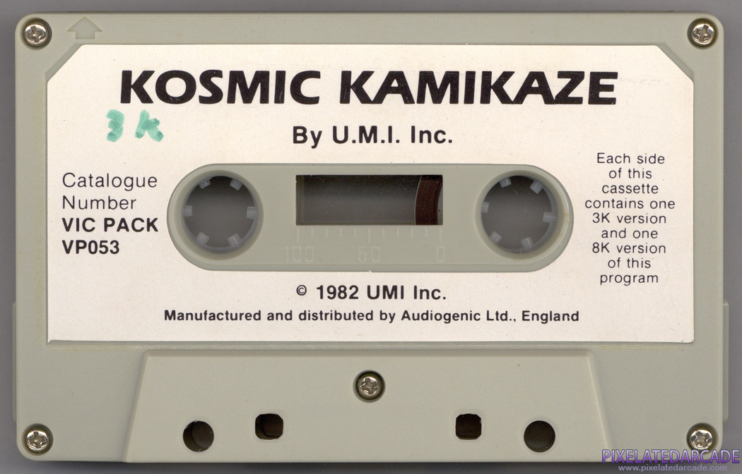 Kosmic Kamikaze Cover Art: 