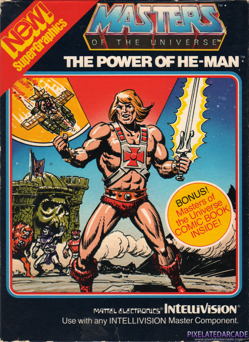 Masters of the Universe: The Power of He-Man Cover Art: Masters of the Universe: The Power of He-Man Cover Art:
