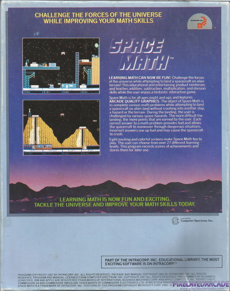 Space Math Cover Art: 