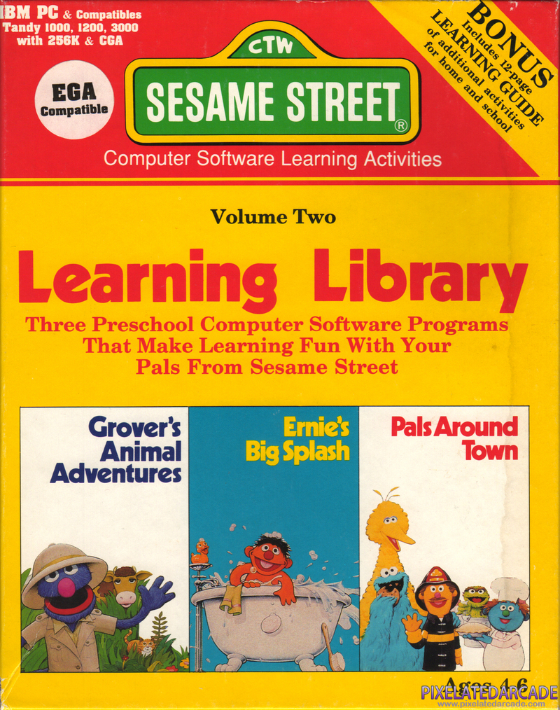 Sesame Street Learning Library: Volume Two Cover Art: Sesame Street Learning Library: Volume Two Cover Art: