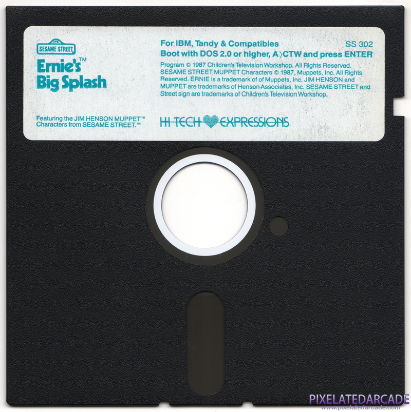 Sesame Street Learning Library: Volume Two Cover Art: Disk 2 of 3 Sesame Street Learning Library: Volume Two Cover Art: Disk 2 of 3