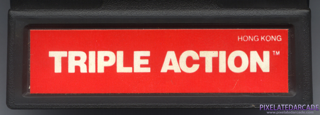 Triple Action Cover Art: Top Triple Action Cover Art: Top