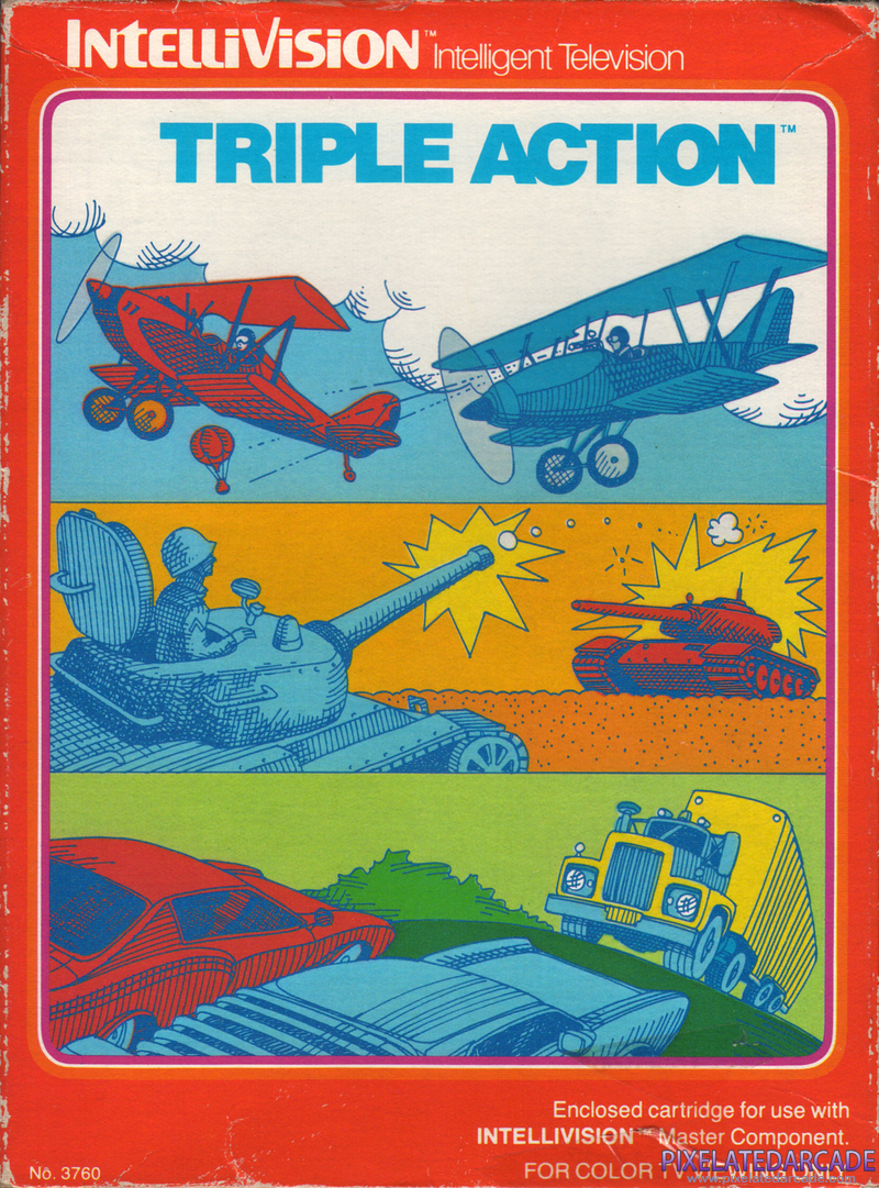 Triple Action Cover Art: Triple Action Cover Art: