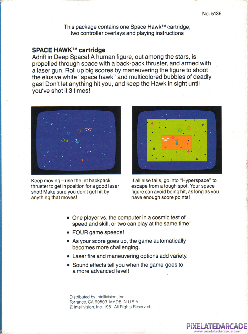 Space Hawk Cover Art: Space Hawk Cover Art: