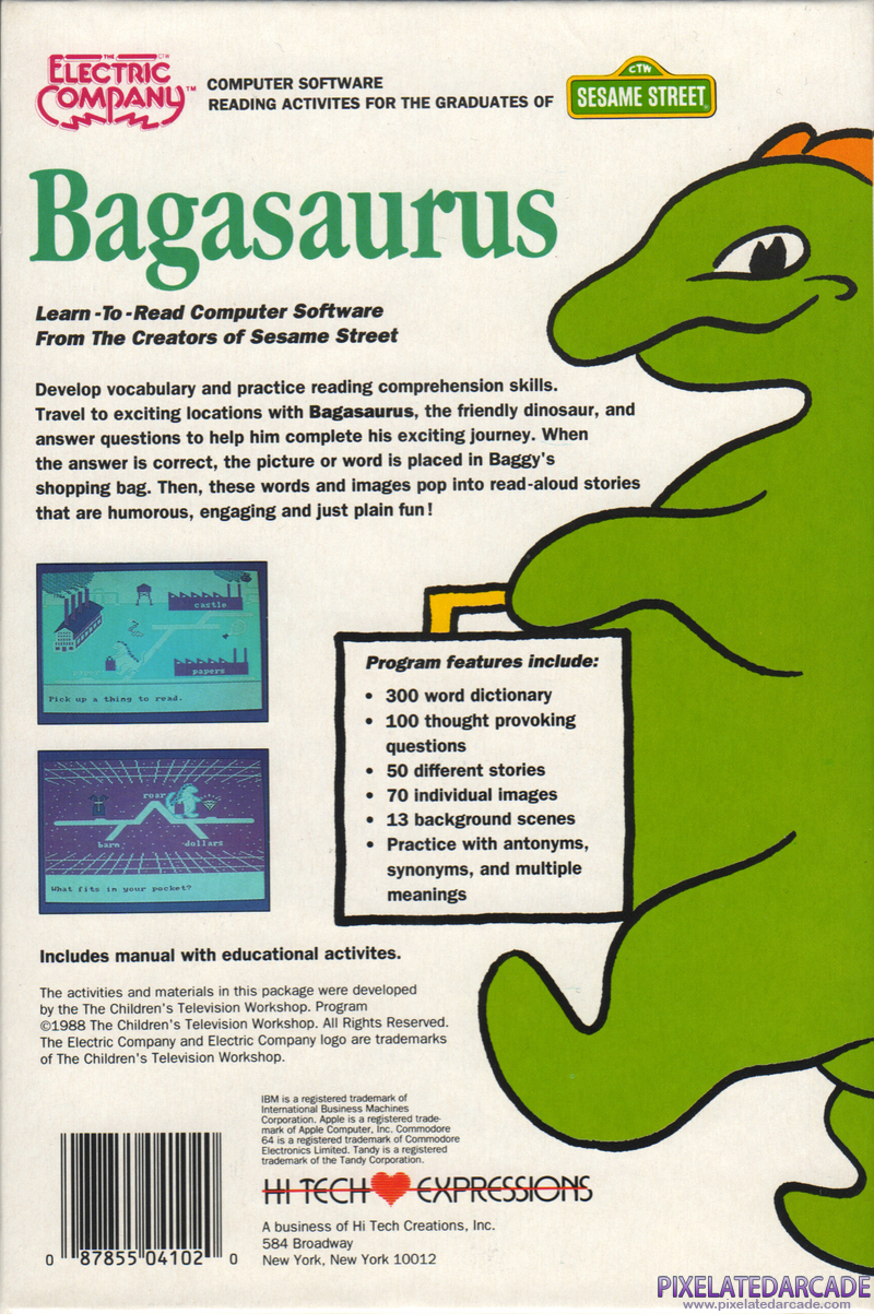 Bagasaurus Cover Art: Bagasaurus Cover Art: