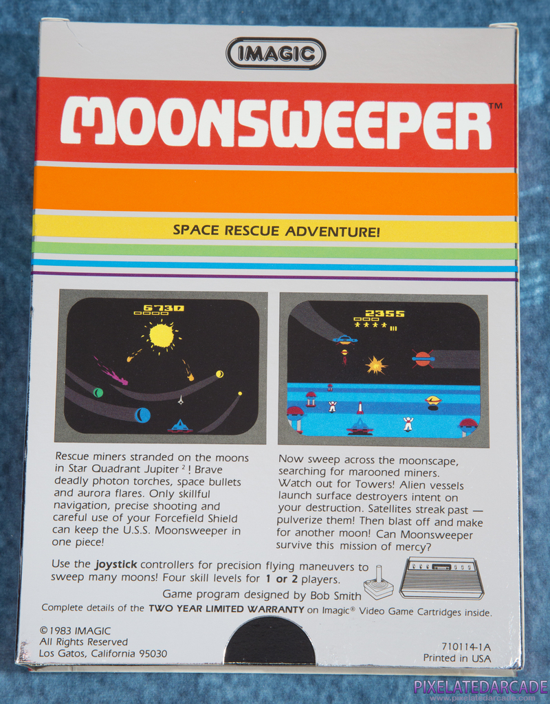 Moonsweeper Cover Art: Box Back Moonsweeper Cover Art: Box Back