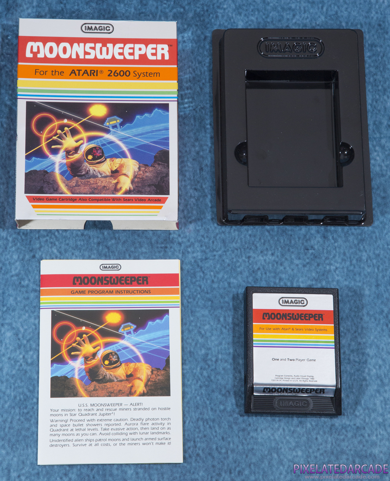 Moonsweeper Cover Art: Box and Contents