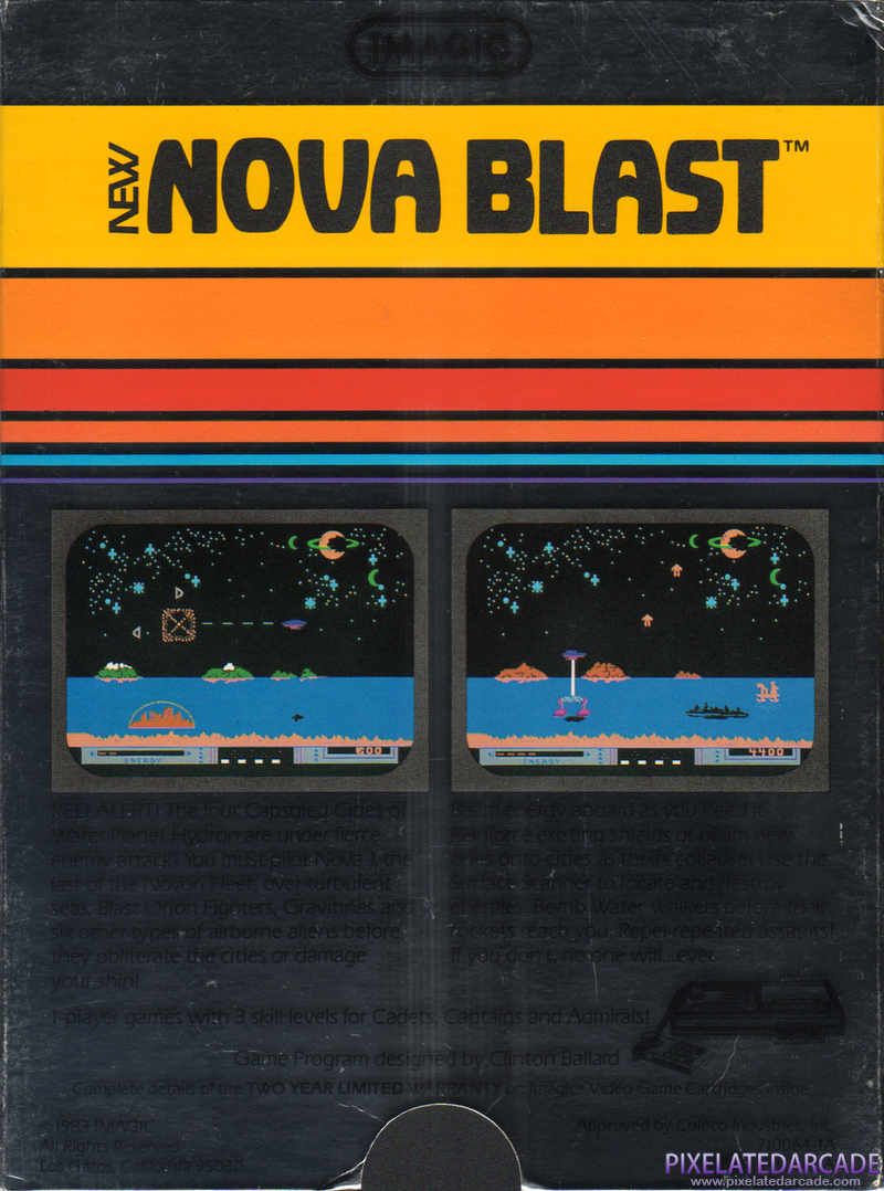 Nova Blast Cover Art: Nova Blast Cover Art: