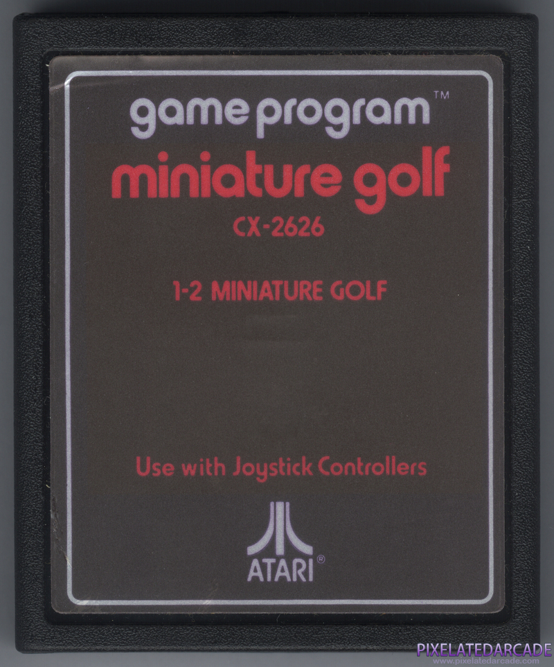 Miniature Golf Cover Art: Front Miniature Golf Cover Art: Front