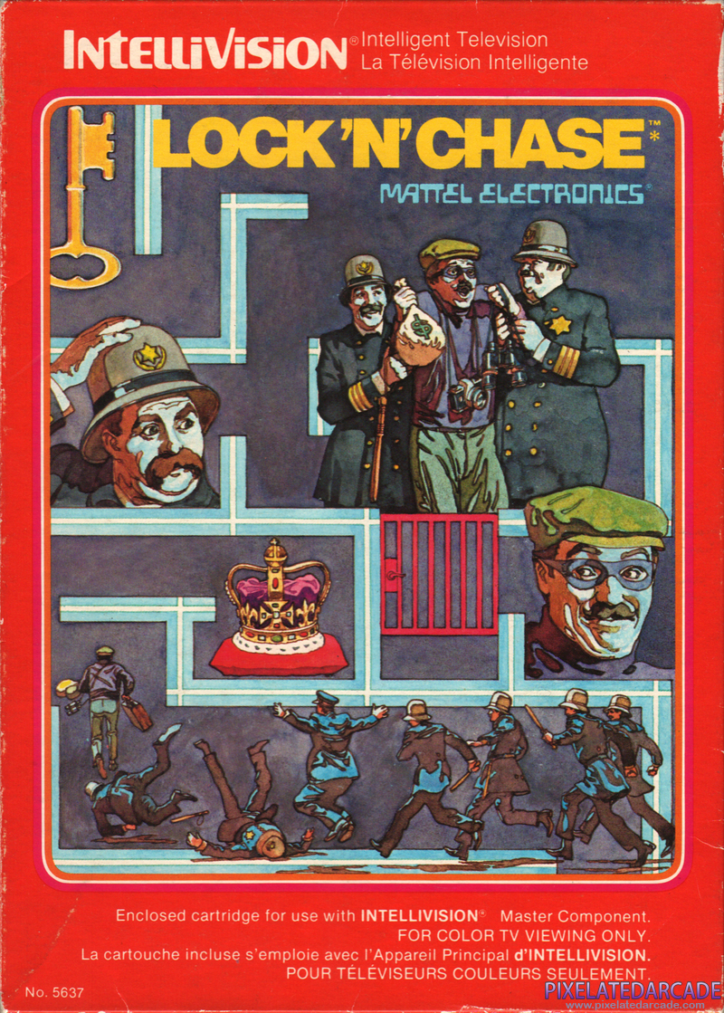 Lock 'n' Chase Cover Art: Lock 'n' Chase Cover Art: