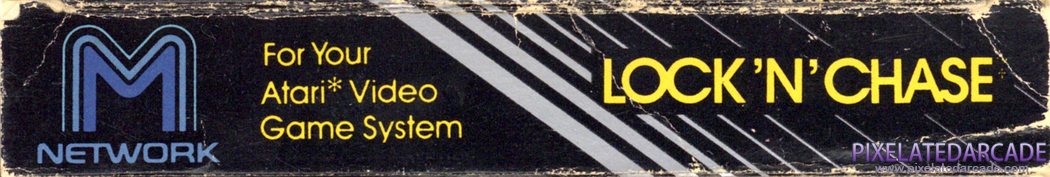Lock 'n' Chase Cover Art: Bottom Spine Lock 'n' Chase Cover Art: Bottom Spine