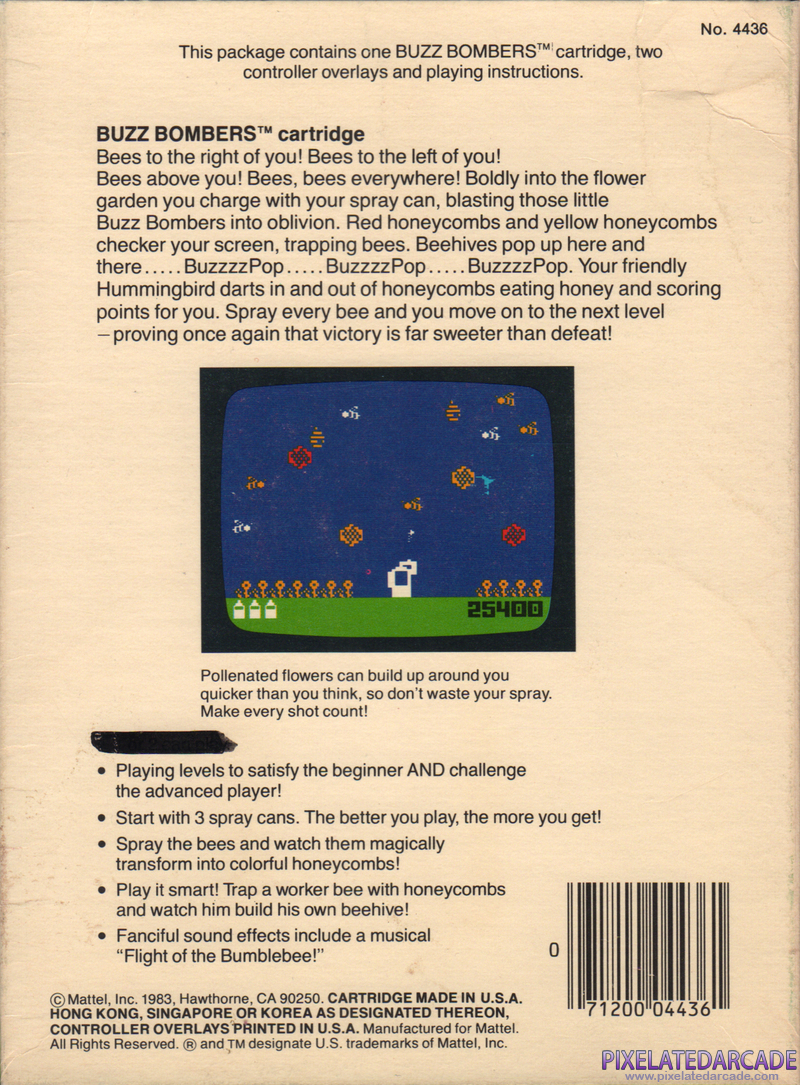 Buzz Bombers Cover Art: Buzz Bombers Cover Art: