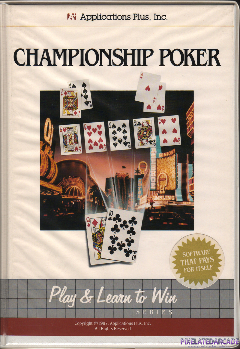 Championship Poker Cover Art: Championship Poker Cover Art: